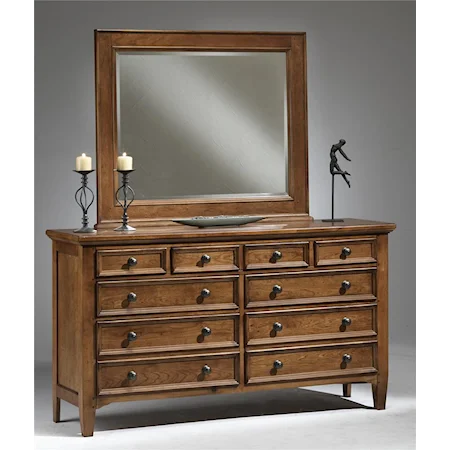 7-Drawer Dresser & Mirror